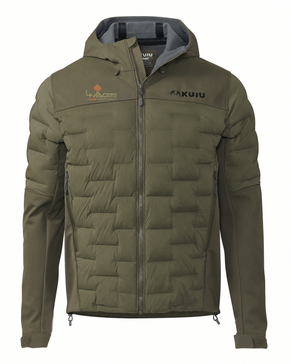 4 Aces Outfitters KUIU Axis Thermal Hybrid Hooded Jacket - Image 4