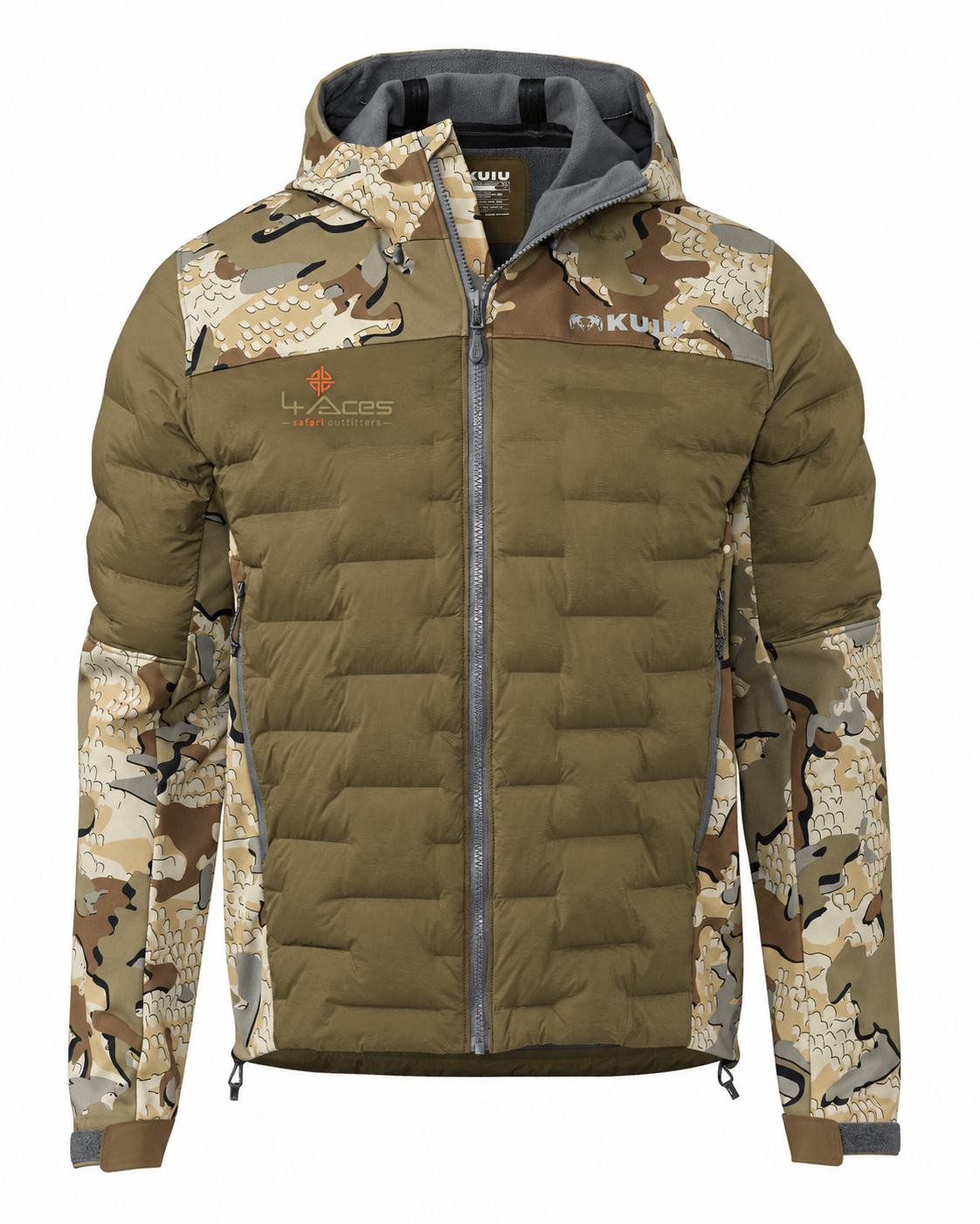 4 Aces Outfitters KUIU Axis Thermal Hybrid Hooded Jacket - Image 3