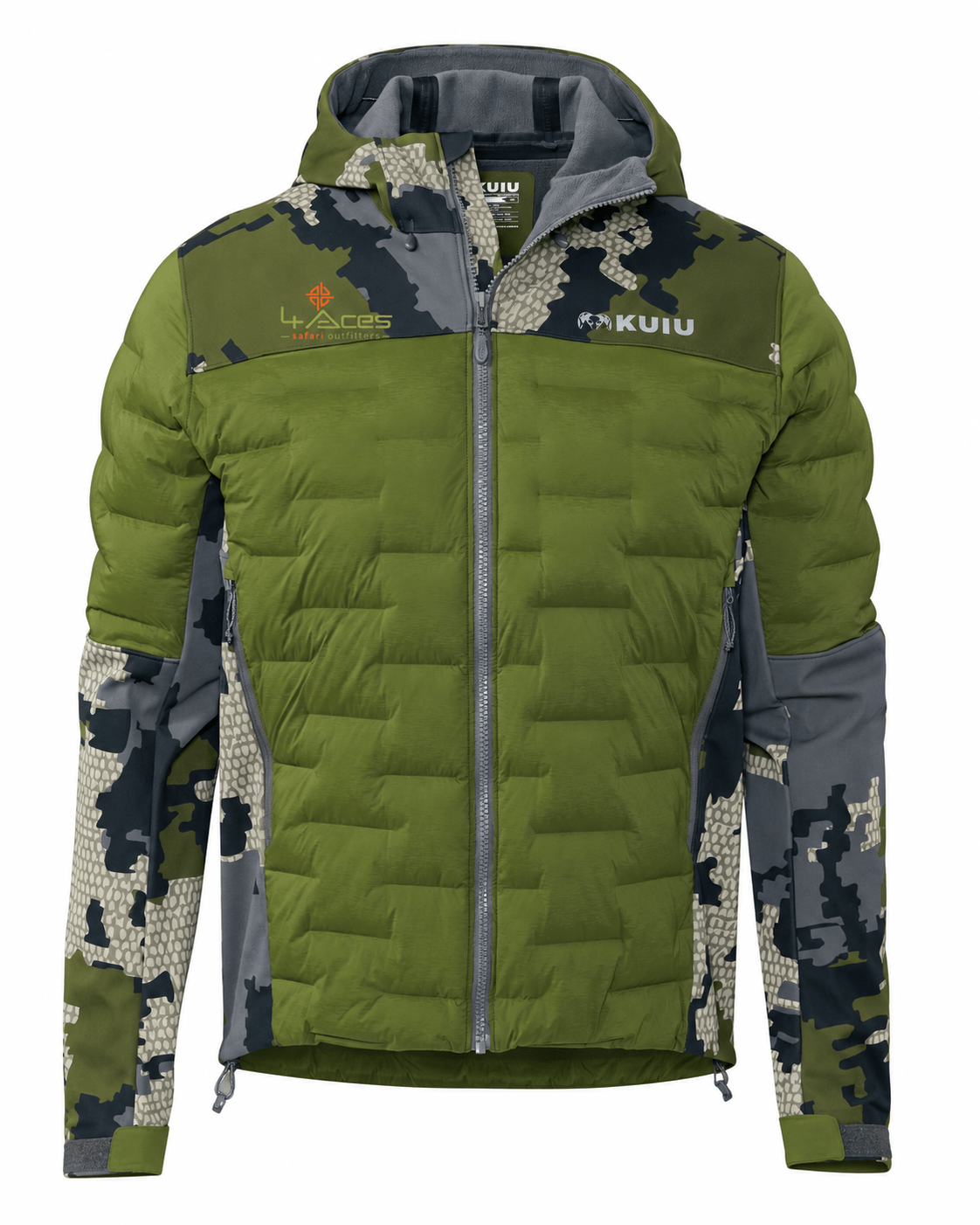 4 Aces Outfitters KUIU Axis Thermal Hybrid Hooded Jacket - Image 5