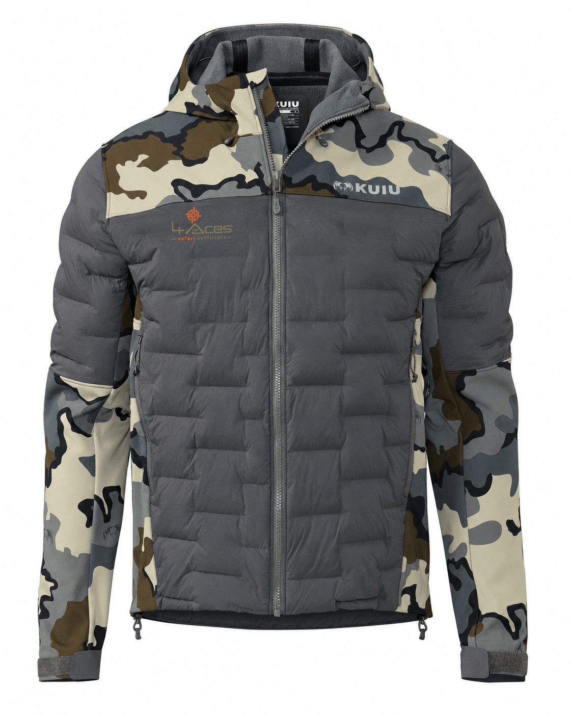 4 Aces Outfitters KUIU Axis Thermal Hybrid Hooded Jacket - Image 6