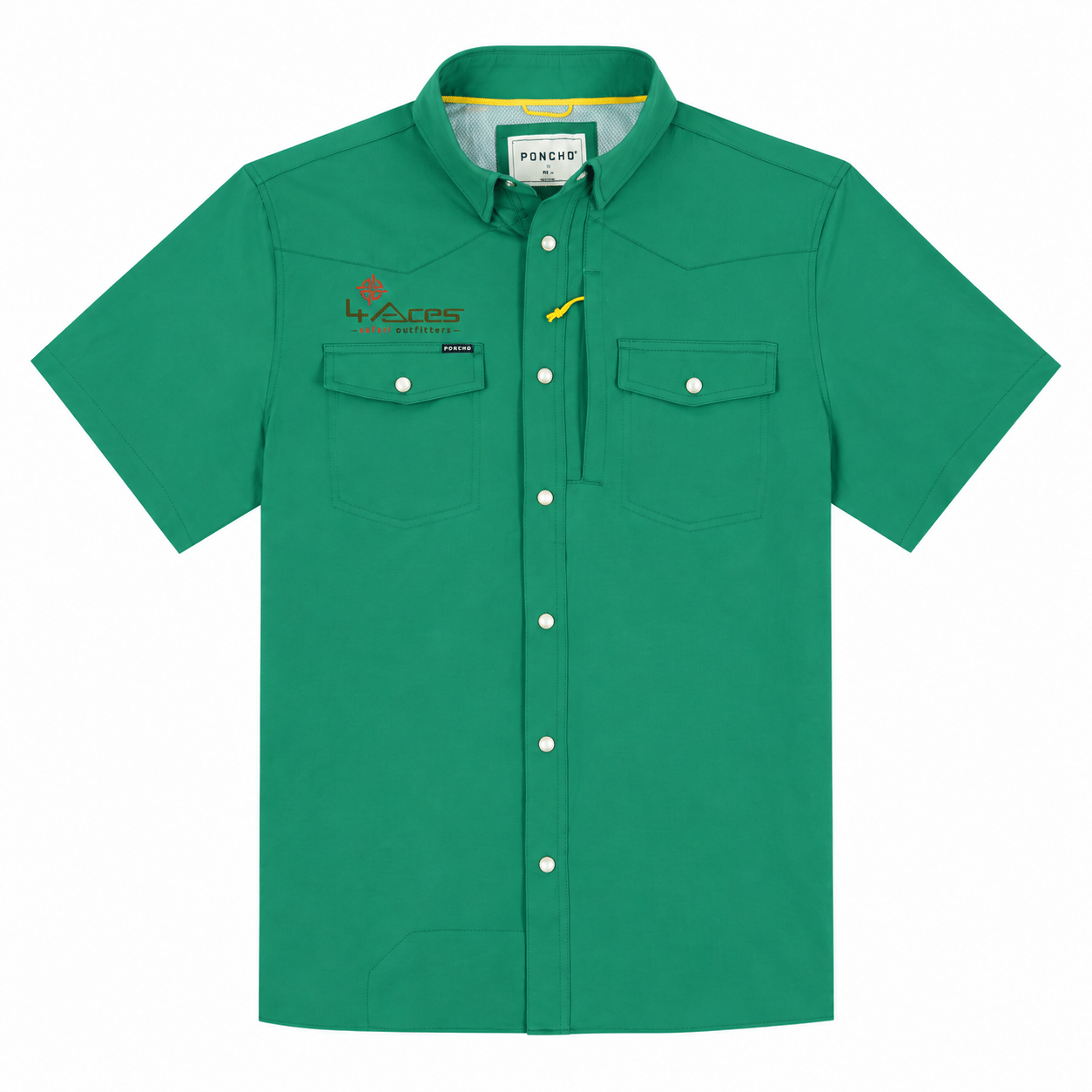 4 Aces Outfitters Poncho The Bandera Short Sleeve Shirt - Image 10