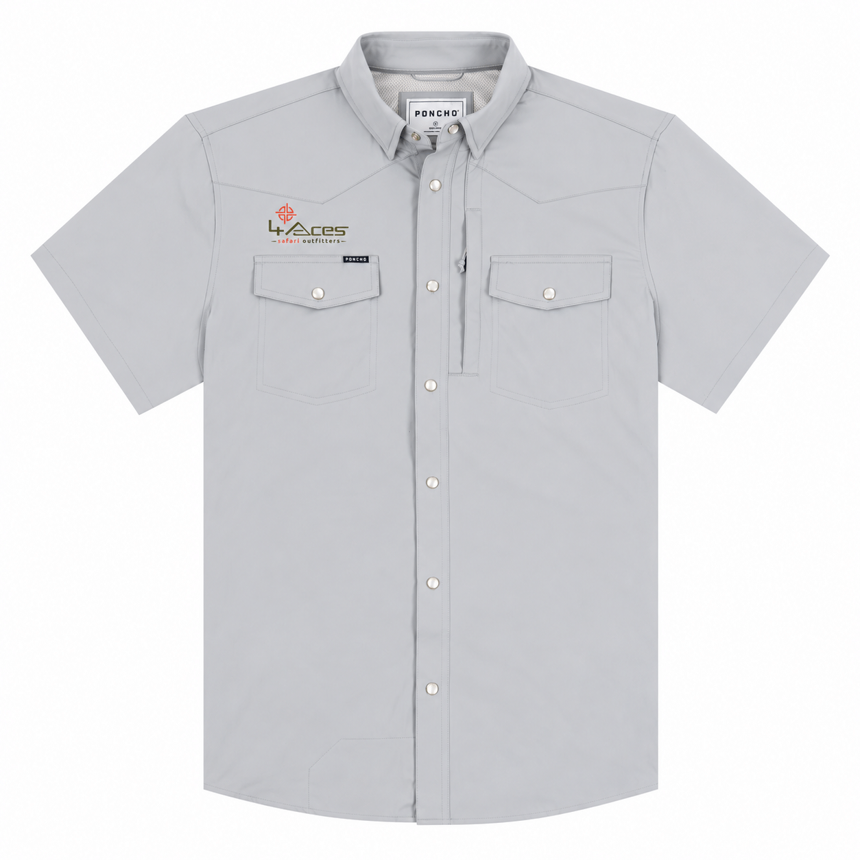 4 Aces Outfitters Poncho The Bandera Short Sleeve Shirt - Image 5