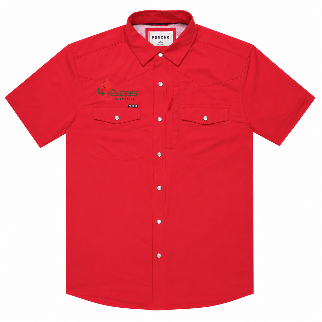 4 Aces Outfitters Poncho The Bandera Short Sleeve Shirt - Image 15
