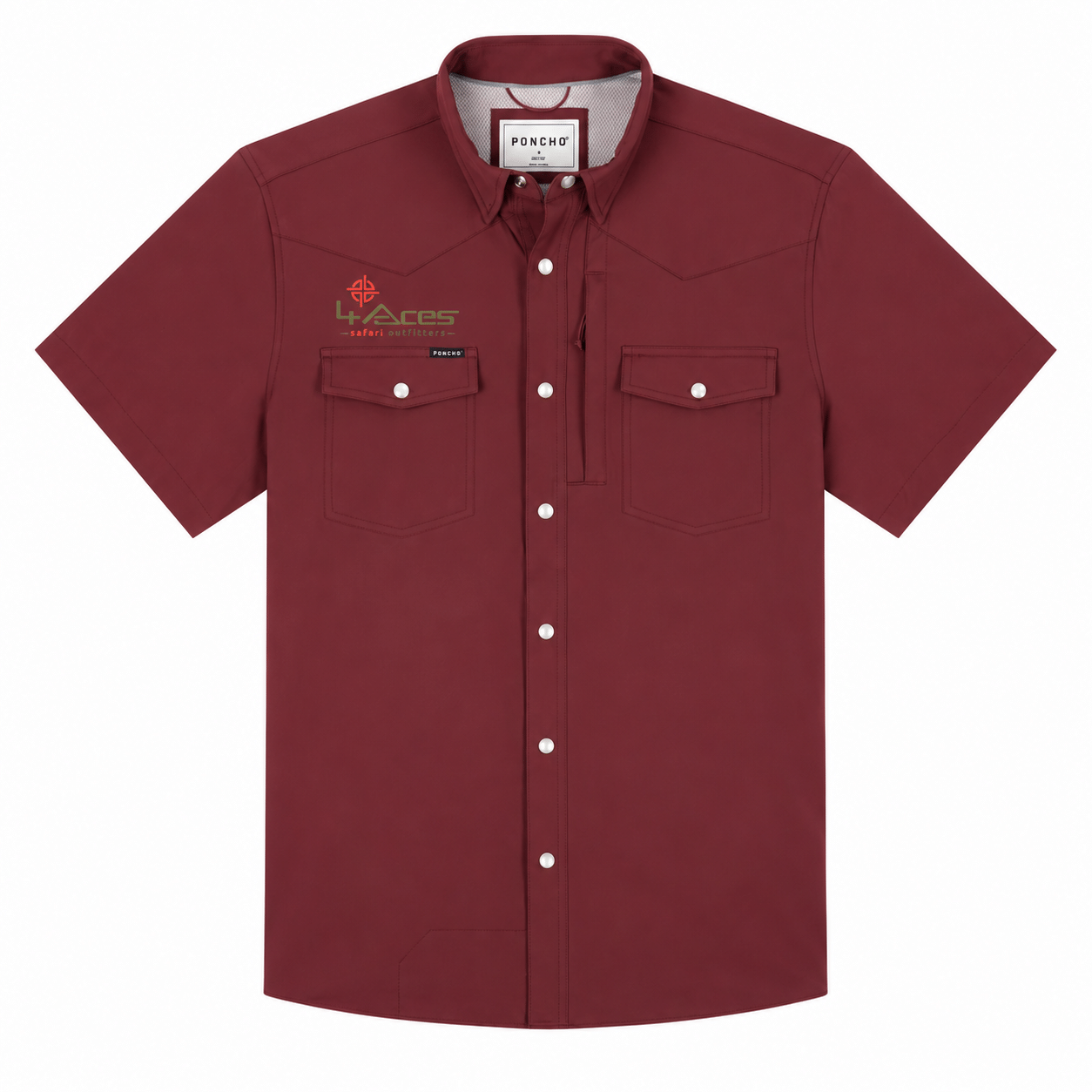 4 Aces Outfitters Poncho The Bandera Short Sleeve Shirt - Image 13