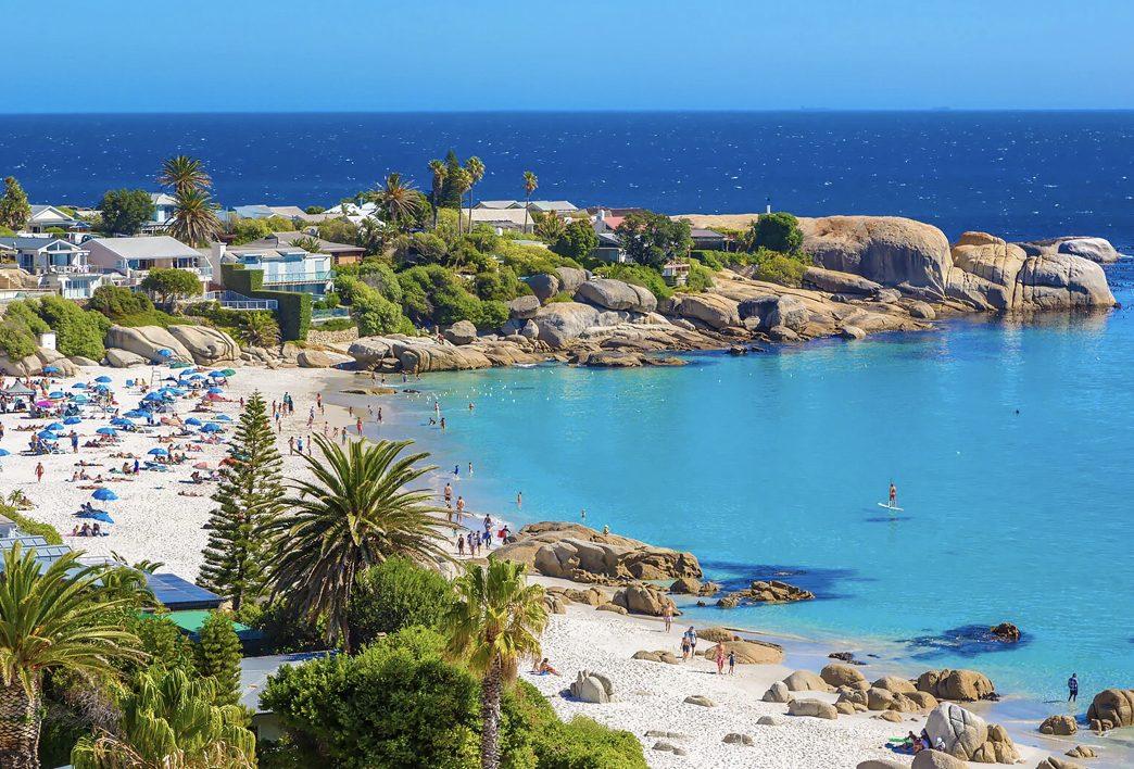 Clifton beach in Cape Town