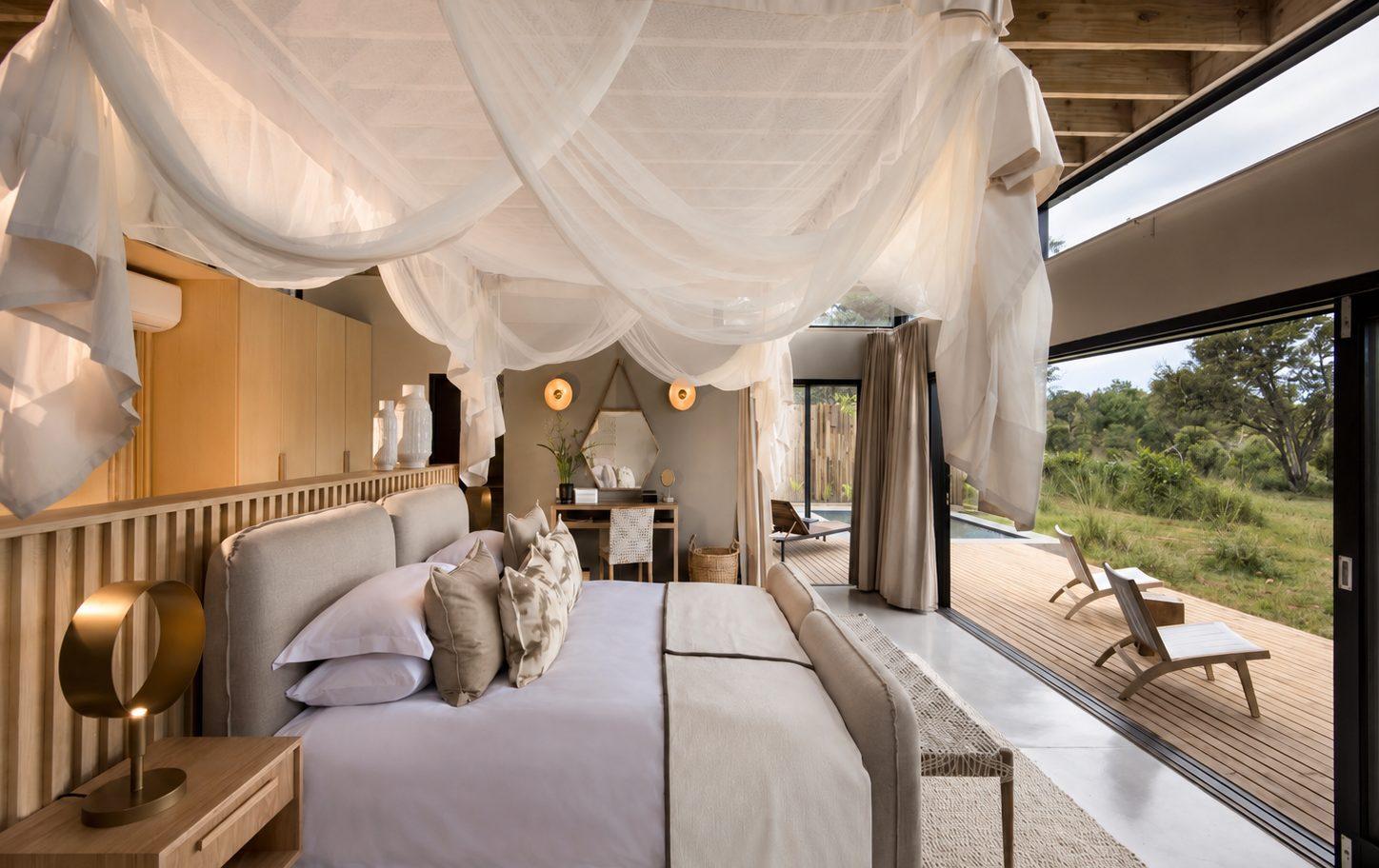 Luxury suite at a Kruger safari lodge